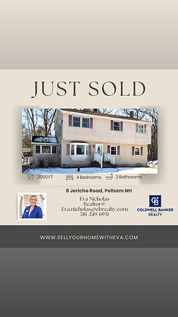 Beige Minimalist Real Estate Agent Just Sold Instagram Post - 2